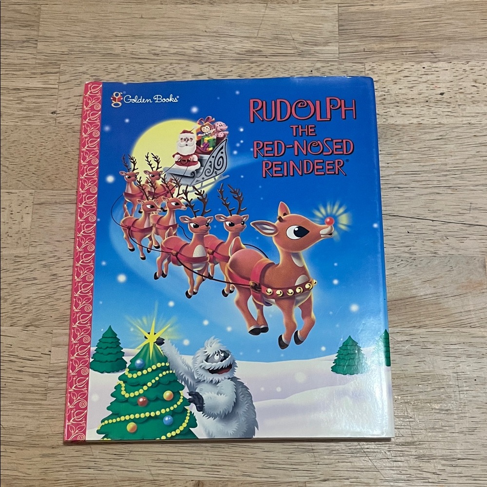 Rudolph the Red-Nosed Reindeer Golden Books Large Format